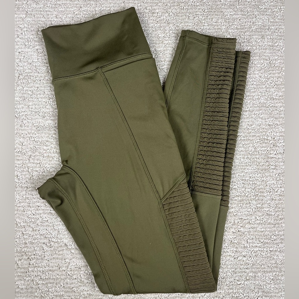 Fabletics Olive Green Athletic Leggings Size M